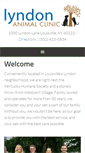 Mobile Screenshot of lyndonanimalclinic.com